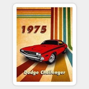 1975 Dodge Challenger Sticker